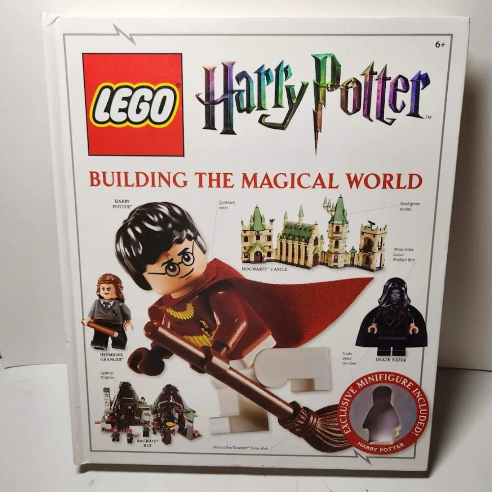 LEGO Harry Potter: Building the Magical World Hardcover Idea Book 96 Pag…